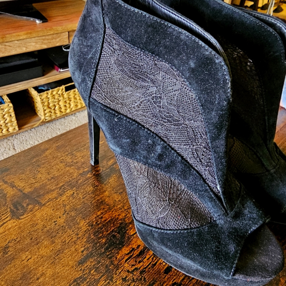 4 inch Platform Booties